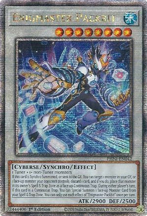 Enigmaster Packbit (Quarter Century Secret Rare)  [PHNI-EN042] 1st Edition
