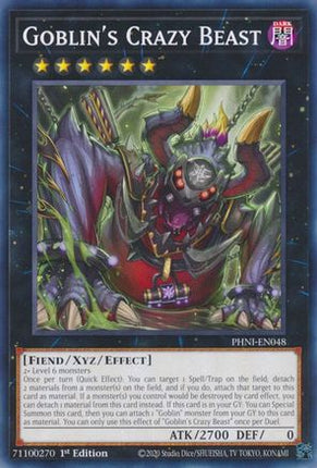 Goblin's Crazy Beast (Common / Short Print) [PHNI-EN048] 1st Edition
