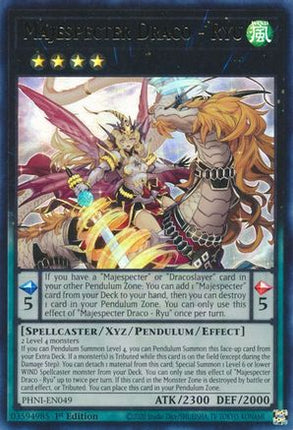Majespecter Draco - Ryu (Ultra Rare) [PHNI-EN049] 1st Edition