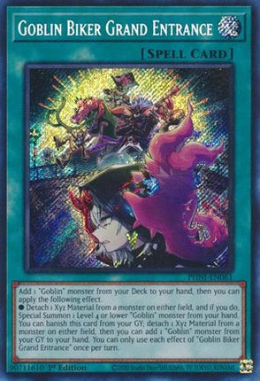 Goblin Biker Grand Entrance (Secret Rare) [PHNI-EN061] 1st Edition