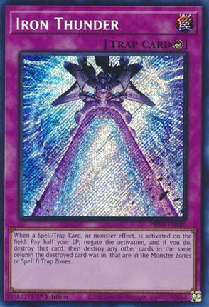 Iron Thunder (Secret Rare) [PHNI-EN080] 1st Edition