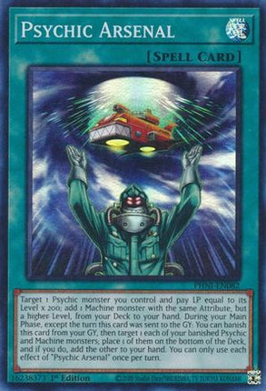 Psychic Arsenal (Super Rare) [PHNI-EN082] 1st Edition