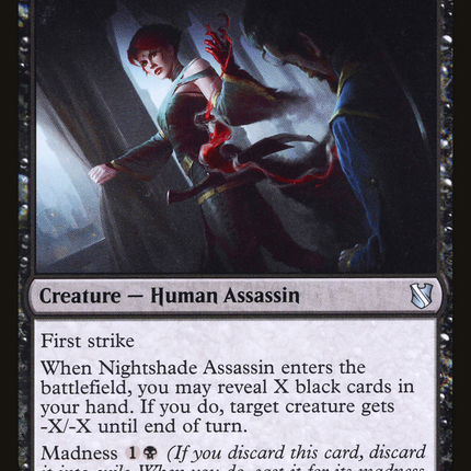 Nightshade Assassin [Commander 2019]