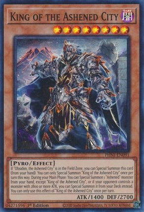 King of the Ashened City (Super Rare) [PHNI-EN091] 1st Edition