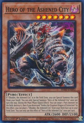 Hero of the Ashened City (Super Rare) [PHNI-EN092] 1st Edition