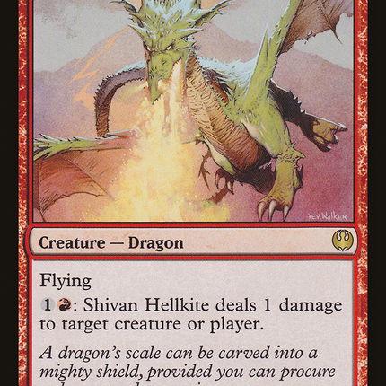 Shivan Hellkite [Duel Decks: Knights vs. Dragons]