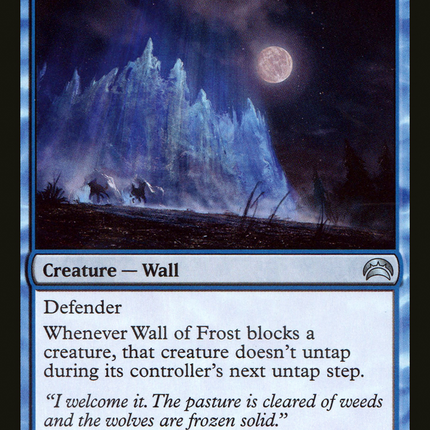 Wall of Frost [Planechase 2012] Foil