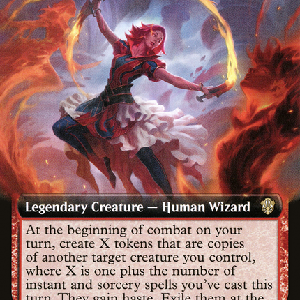 Rionya, Fire Dancer (Extended Art) [Commander 2021]