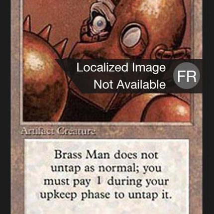 Brass Man - Homme d'airain  [Foreign Black Border]
