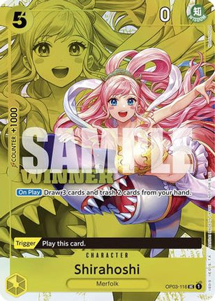 Shirahoshi (Winner Pack Vol. 6) (OP03-116) - One Piece Promotion Cards Foil