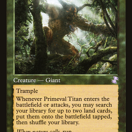 Primeval Titan (Retro) [Time Spiral Remastered]
