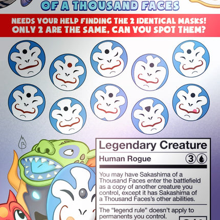 Sakashima of a Thousand Faces // Sakashima of a Thousand Faces [Secret Lair Drop] Foil