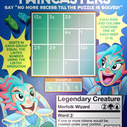 Adrix and Nev, Twincasters // Adrix and Nev, Twincasters [Secret Lair Drop] Foil
