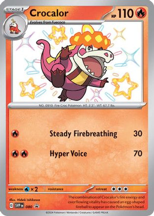 Crocalor - 080 - 80/null [SV: Scarlet & Violet Promo Cards] Holofoil