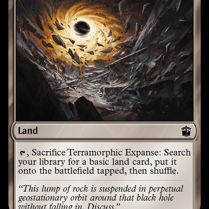 Terramorphic Expanse [Doctor Who] Surge Foil