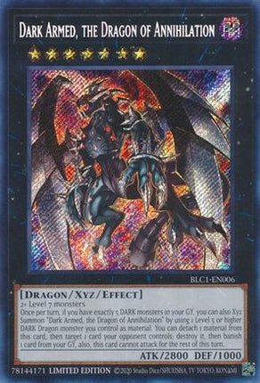 Dark Armed, the Dragon of Annihilation (Secret Rare) [BLC1-EN006] Limited