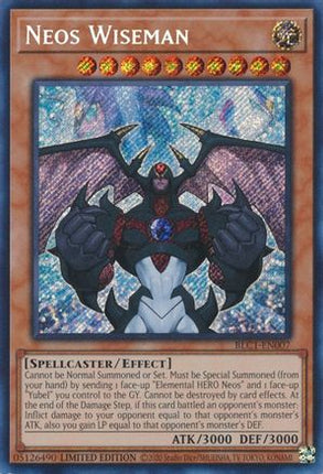 Neos Wiseman (Secret Rare) [BLC1-EN007] Limited