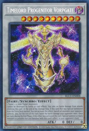 Timelord Progenitor Vorpgate (Secret Rare) [BLC1-EN008] Limited