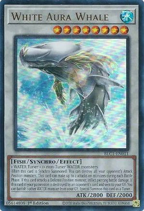 White Aura Whale (Ultra Rare) [BLC1-EN011] 1st Edition