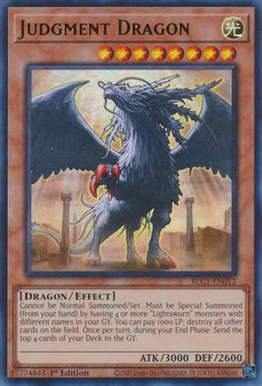 Judgment Dragon (Ultra Rare) [BLC1-EN012] 1st Edition