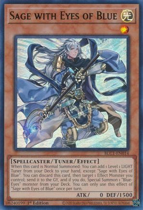 Sage with Eyes of Blue (Ultra Rare) [BLC1-EN014] 1st Edition