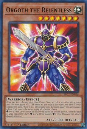 Orgoth the Relentless (Ultra Rare) [BLC1-EN016] 1st Edition