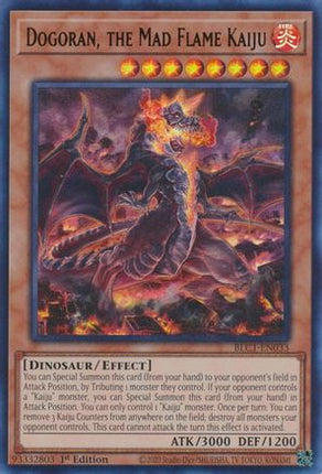 Dogoran, the Mad Flame Kaiju (Ultra Rare) [BLC1-EN033] 1st Edition