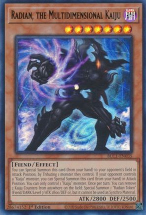 Radian, the Multidimensional Kaiju (Ultra Rare) [BLC1-EN035] 1st Edition
