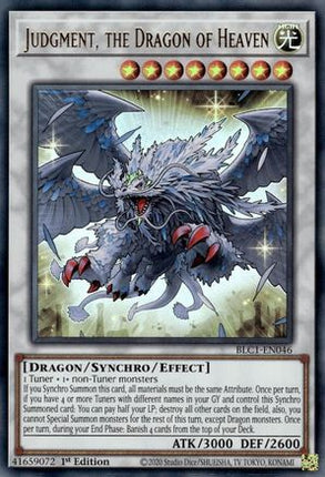Judgment, the Dragon of Heaven (Ultra Rare) [BLC1-EN046] 1st Edition