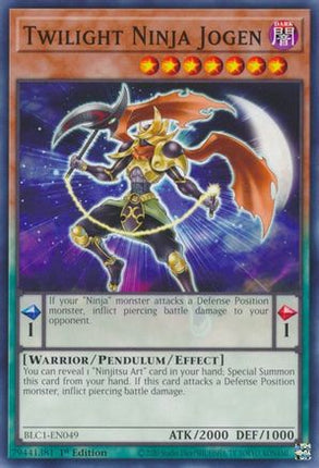 Twilight Ninja Jogen (Common / Short Print) [BLC1-EN049] 1st Edition