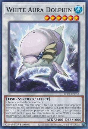 White Aura Dolphin (Common / Short Print) [BLC1-EN052] 1st Edition