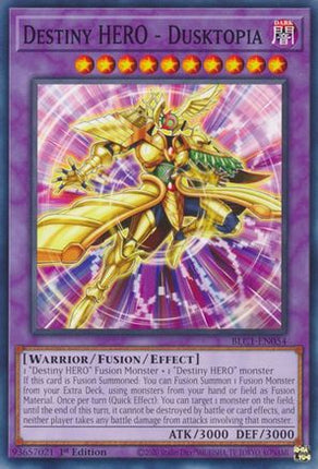 Destiny HERO - Dusktopia (Common / Short Print) [BLC1-EN054] 1st Edition