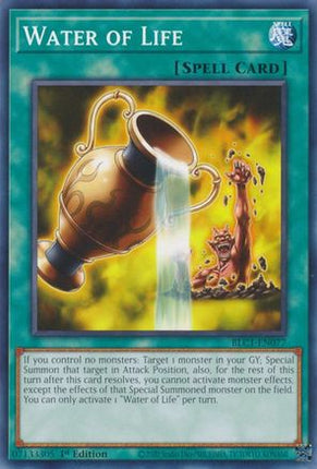 Water of Life (Common / Short Print) [BLC1-EN077] 1st Edition