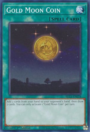 Gold Moon Coin (Common / Short Print) [BLC1-EN078] 1st Edition