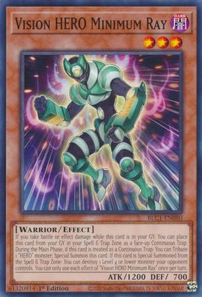 Vision HERO Minimum Ray (Common / Short Print) [BLC1-EN080] 1st Edition