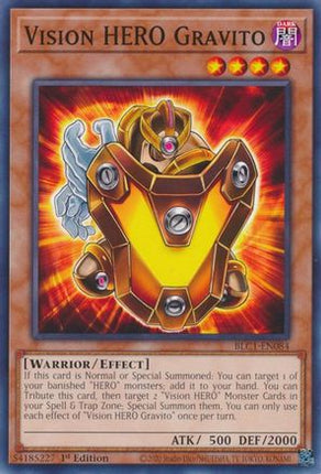 Vision HERO Gravito (Common / Short Print) [BLC1-EN084] 1st Edition