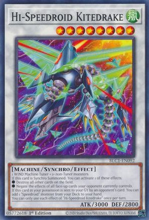 Hi-Speedroid Kitedrake (Common / Short Print) [BLC1-EN092] 1st Edition