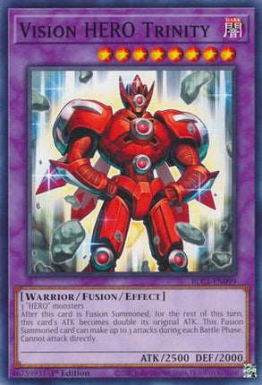 Vision HERO Trinity (Common / Short Print) [BLC1-EN099] 1st Edition