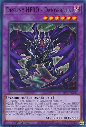 Destiny HERO - Dangerous (Common / Short Print) [BLC1-EN100] 1st Edition