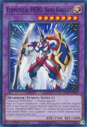 Elemental HERO Neos Knight (Common / Short Print) [BLC1-EN101] 1st Edition