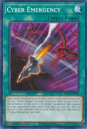 Cyber Emergency (Common / Short Print) [BLC1-EN105] 1st Edition