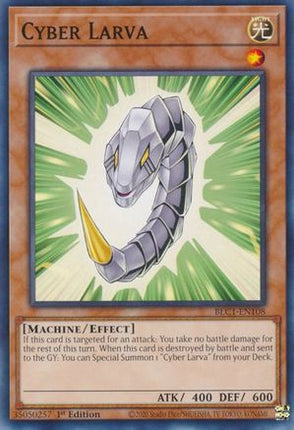 Cyber Larva (Common / Short Print) [BLC1-EN108] 1st Edition