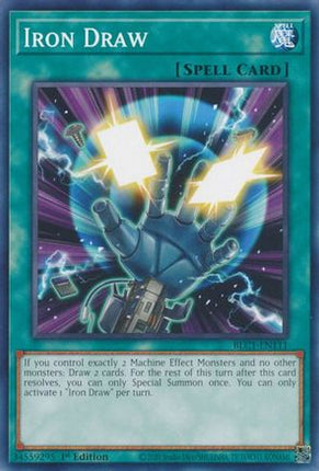 Iron Draw (Common / Short Print) [BLC1-EN111] 1st Edition