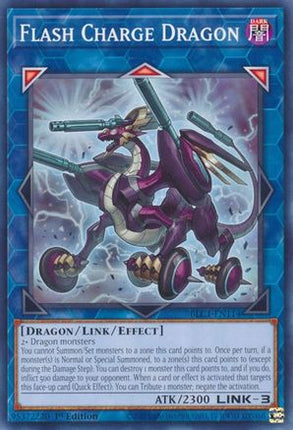 Flash Charge Dragon (Common / Short Print) [BLC1-EN114] 1st Edition