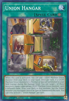 Union Hangar (Common / Short Print) [BLC1-EN124] 1st Edition