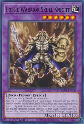 Fossil Warrior Skull Knight (Common / Short Print) [BLC1-EN130] 1st Edition