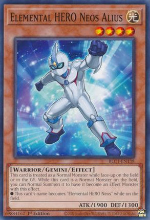 Elemental HERO Neos Alius (Common / Short Print) [BLC1-EN138] 1st Edition