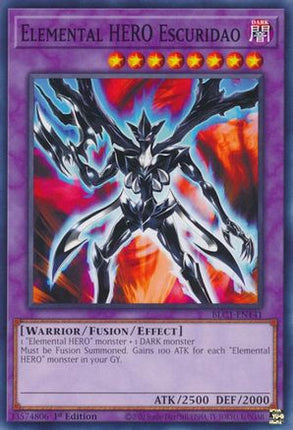 Elemental HERO Escuridao (Common / Short Print) [BLC1-EN141] 1st Edition