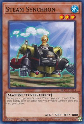 Steam Synchron (Common / Short Print) [BLC1-EN145] 1st Edition
