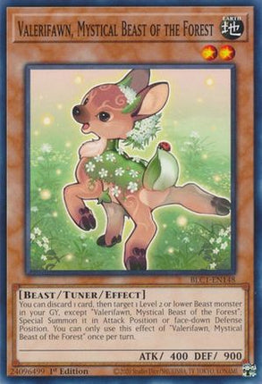 Valerifawn, Mystical Beast of the Forest (Common / Short Print) [BLC1-EN148] 1st Edition